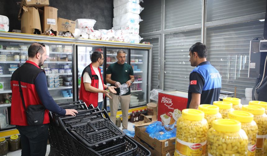Harran'da Marketlere Sıkı Denetim