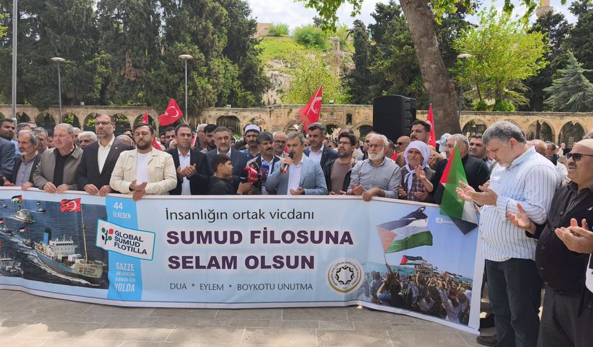 Şanlıurfa’dan Gazze’ye Güçlü Mesaj: “Yalnız Değilsiniz!”
