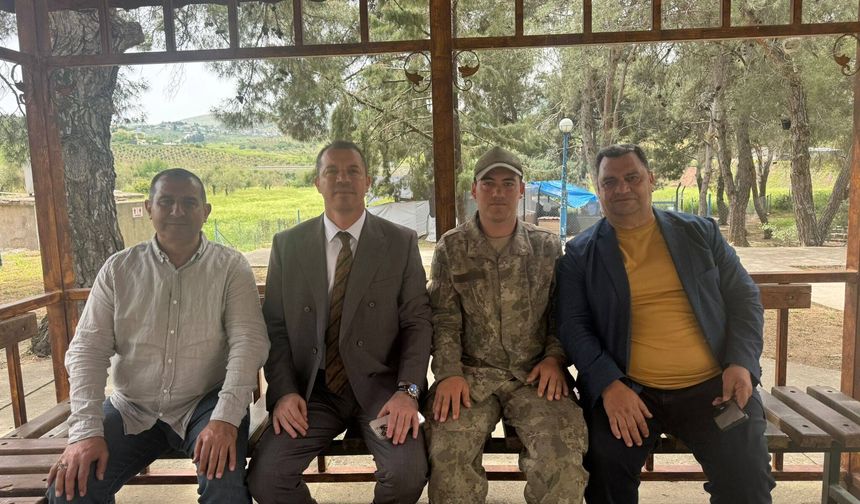 Viranşehirli Asker Mehmet Karakış’a Moral Ziyareti