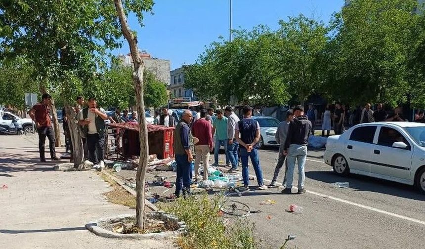 Siverek’te Korkutan Kaza! Motosiklet Sürücüsü Yola Savruldu