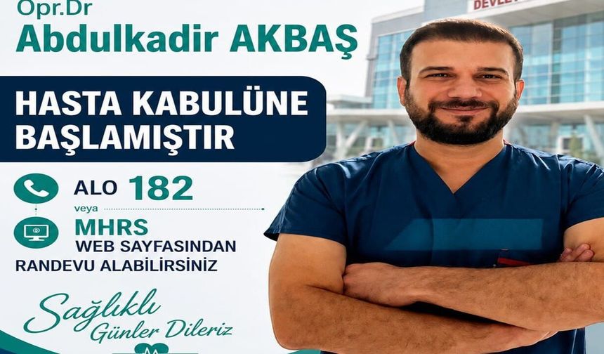 Ceylanpınar'da Yeni Doktor Göreve Başladı
