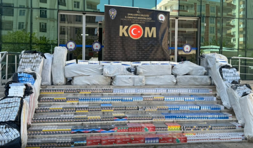 Şanlıurfa’da Film Gibi Operasyon: Tırdan 3,5 Milyon Liralık Kaçakçılık Çıktı