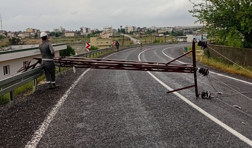 Dicle Elektrik’ten Şanlıurfa’da Fırtına Mesaisi