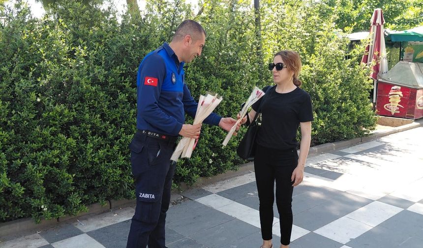 Haliliye Zabıtasından Anneler Günü’nde Anlamlı Jest
