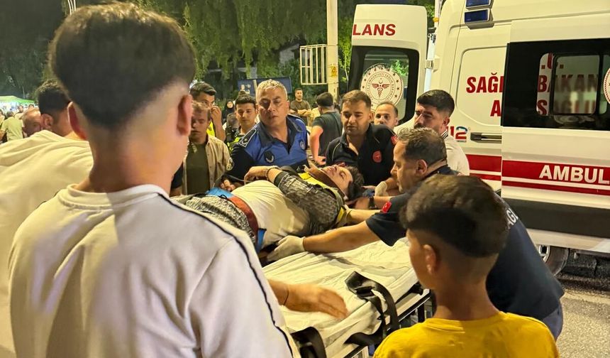 Haliliye’de Kaza: Yolun Karşısına Geçen Yayaya Motosiklet Çarptı