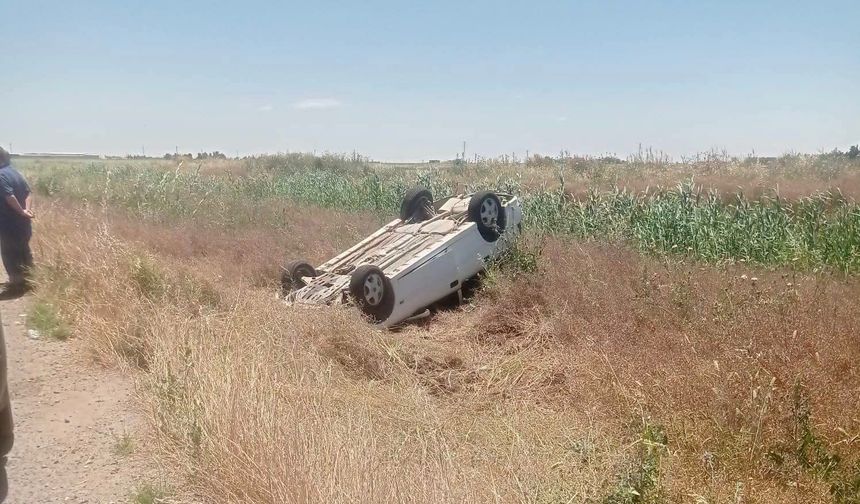 Şanlıurfa’da Trafik Kazası: Araç Hurdaya Döndü