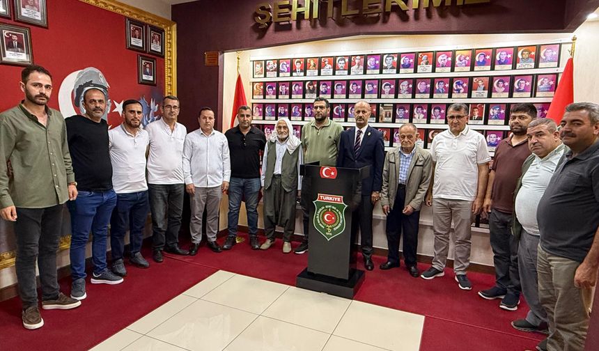 Şanlıurfa Şehit Gazi Ailelerde Geleneksel Bayramlaştı