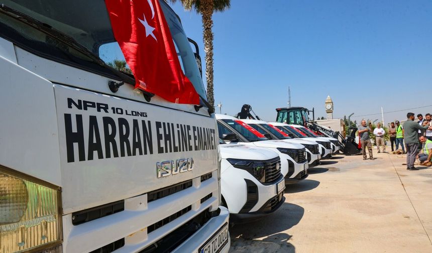Harran Belediyesi Araç Filosunu Güçlendirmeye Devam Ediyor