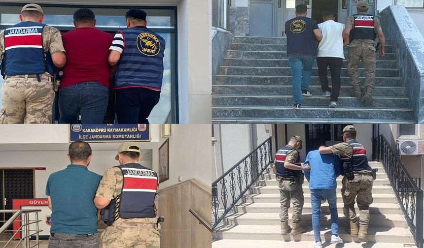 Şanlıurfa’da Film Gibi Operasyon! 5 Hükümlü Kıskıvrak Yakalandı