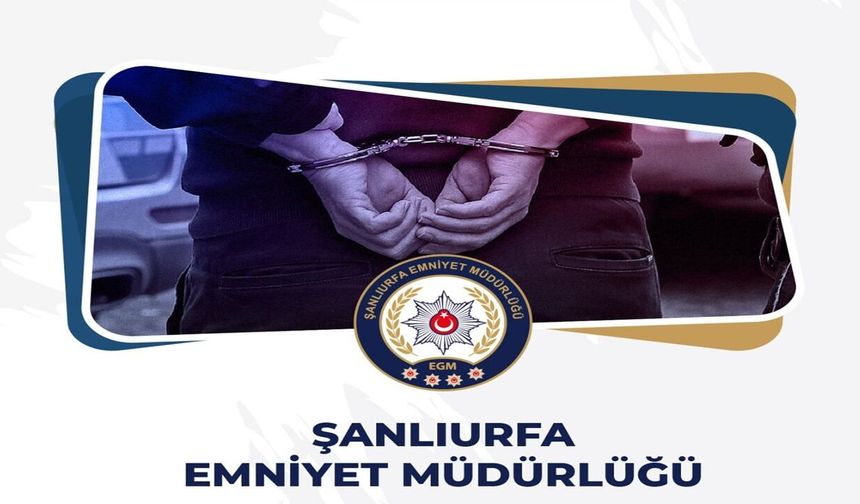 Şanlıurfa’da 20 Yıl Cezalı Hükümlü Yakalandı