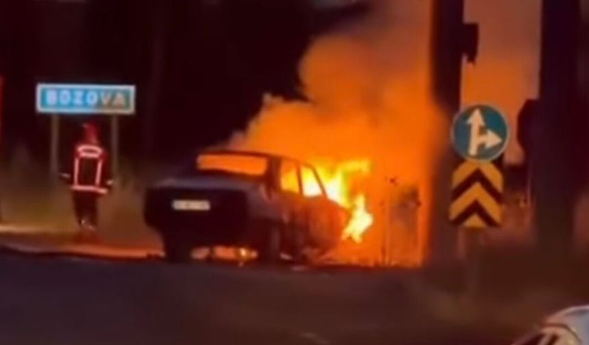 Bozova’da Korkutan Araç Yang