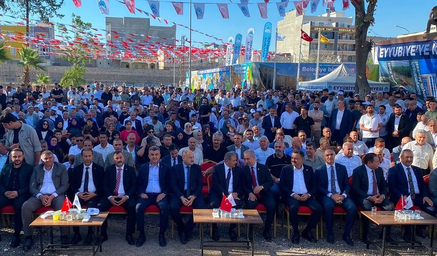 Eyyübiye Belediyesi Hizmet Binası Temeli Atıldı
