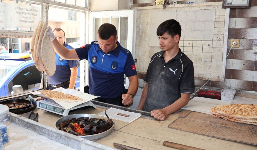 Haliliye Zabıtası'ndan Pide Ve Lahmacun Fırınlarına Sıkı Denetim