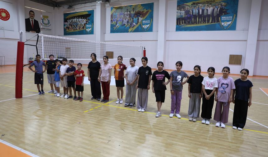 Haliliye Belediyesi Geleceğin Basketbolcularını Yetiştiriyor