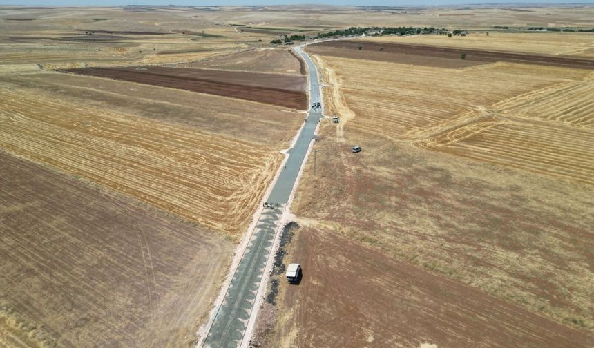 Şanlıurfa’da 3 İlçeyi Bağlayan Yol Yenileniyor