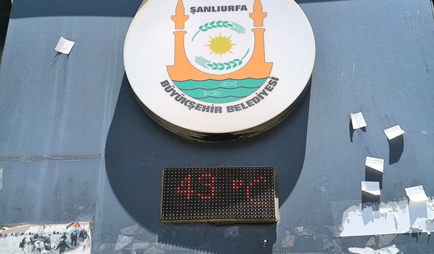 Şanlıurfa’da Sıcak Hava Dalgası Etkisini Artırdı