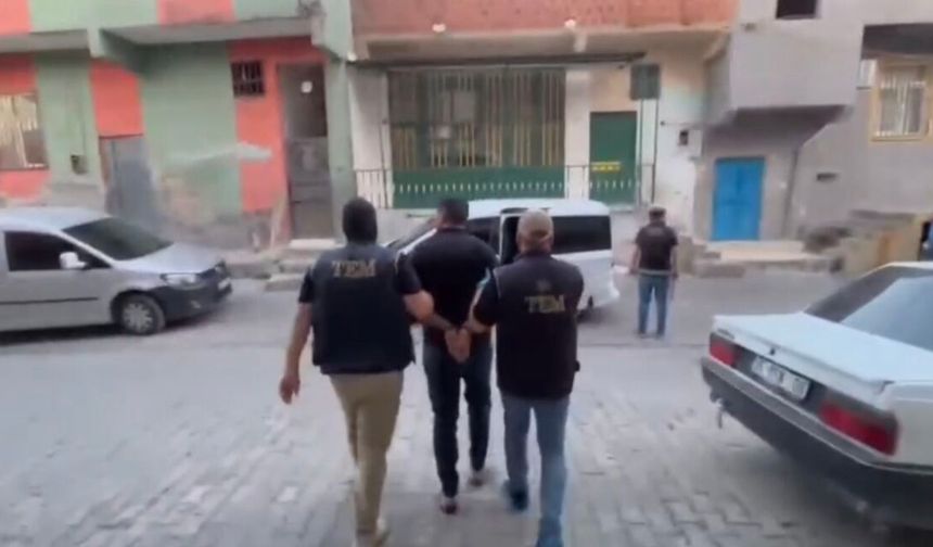 Şanlıurfa'da terör operasyonu: 9 şüpheli gözaltında