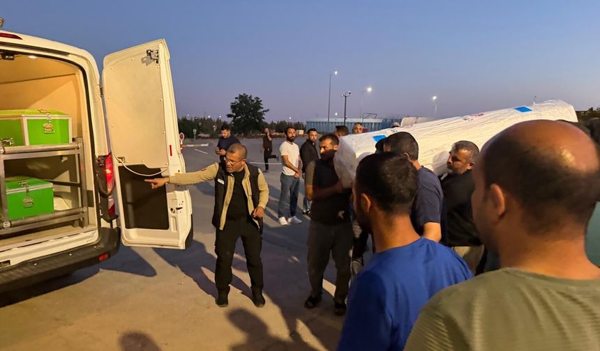 Urla'da Bulunan İsmail Ekin'in Cenazesi Memleketi Şanlıurfa'ya Ulaştı