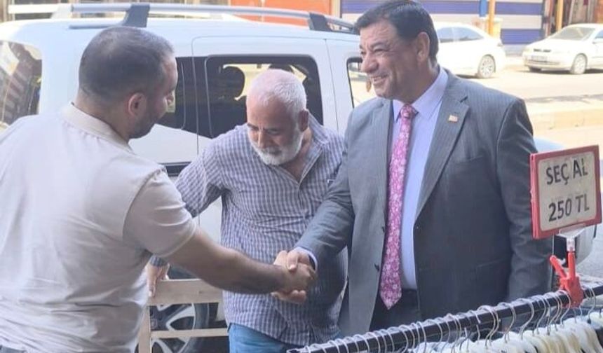 Aslan, Eyyüp Peygamber Caddesi Esnafını Ziyaret Etti: "Bir Dokunduk, Bin Ah İşittik"