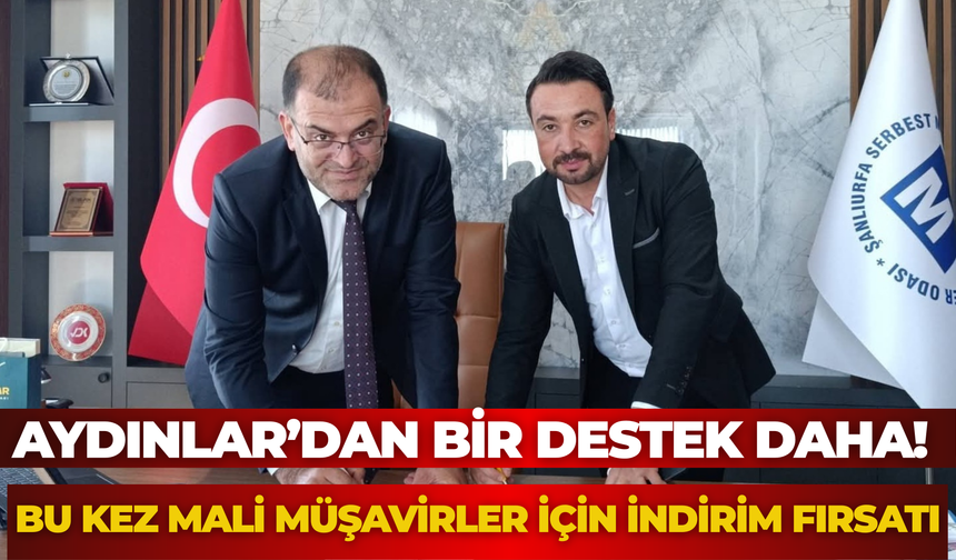 Aydınlar’dan Bir Destek Daha! Bu Kez Mali Müşavirler İçin İndirim Fırsatı