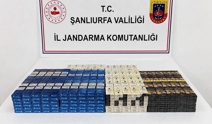 Şanlıurfa’da Kaçakçılık Operasyonu: 25 Şüpheliye İşlem