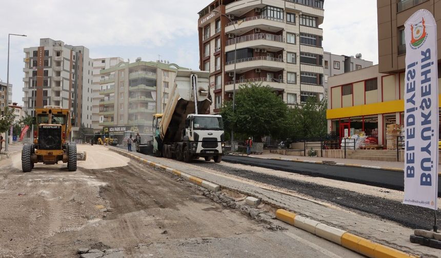 Büyükşehir Yolları Yeniliyor, Karaköprü’de Ulaşım Rahatlıyor