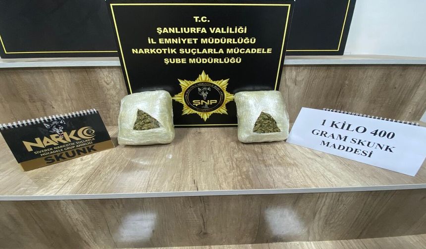 Şanlıurfa’da Uyuşturucu Operasyonu: 2 Şüpheli Tutuklandı