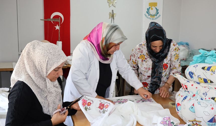 Haliliye Millet Evleri Kadınların Meslek Ve Hobi Merkezi Oldu