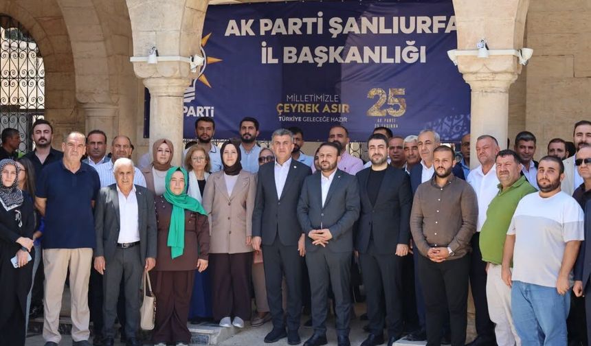 AK Parti’nin 25. Yılında Şanlıurfa’da Duygu Dolu Anma