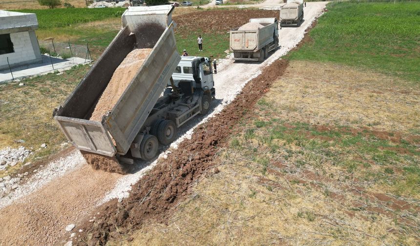 Haliliye’de Kırsal Yollar İçin Çalışmalar Sürüyor