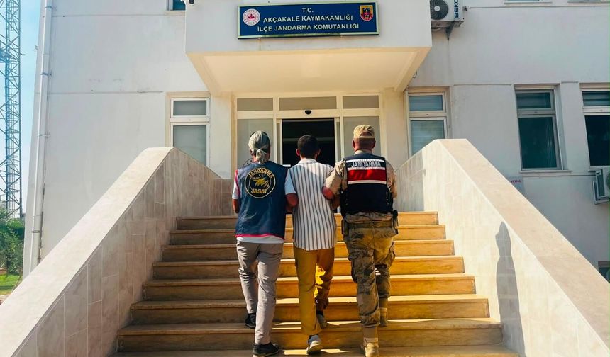 Şanlıurfa’da aranan hükümlü jandarma operasyonuyla yakalandı