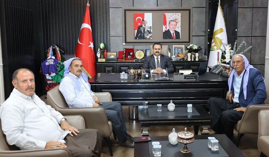 Gözeli Mahallesi’nden Eş Başkan İnan’a Teşekkür Ziyareti