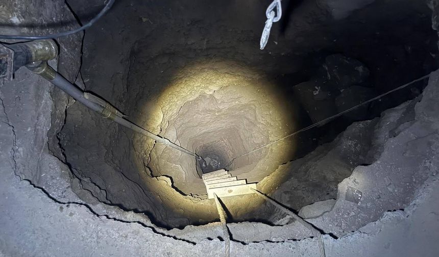 Şanlıurfa’da evin altından çıkan şaşkına çevirdi! 25 metrelik çukur bulundu