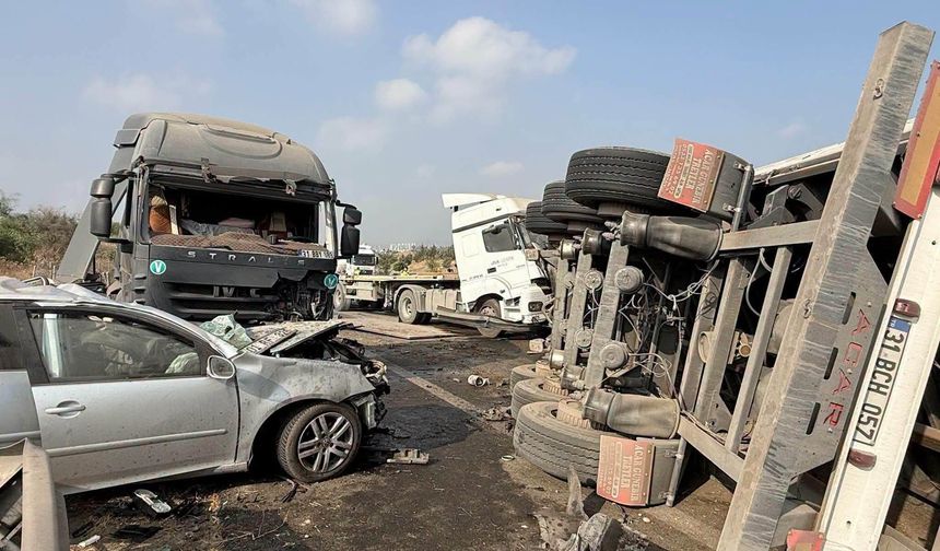 Şanlıurfa yolunda feci kaza! Tır dehşet saçtı: 1 ölü, 2 yaralı