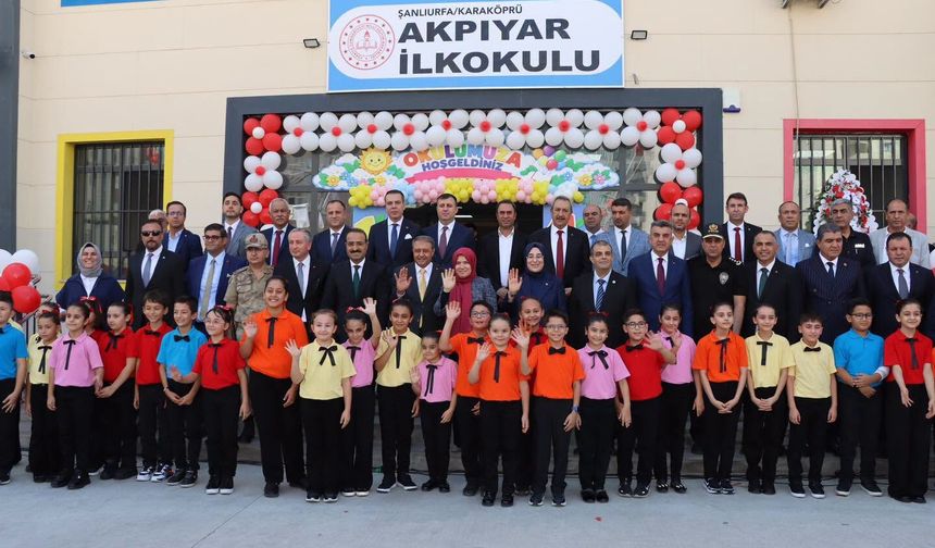 Şanlıurfa’da eğitim maratonu başladı! 747 bin öğrenci ders başı yaptı