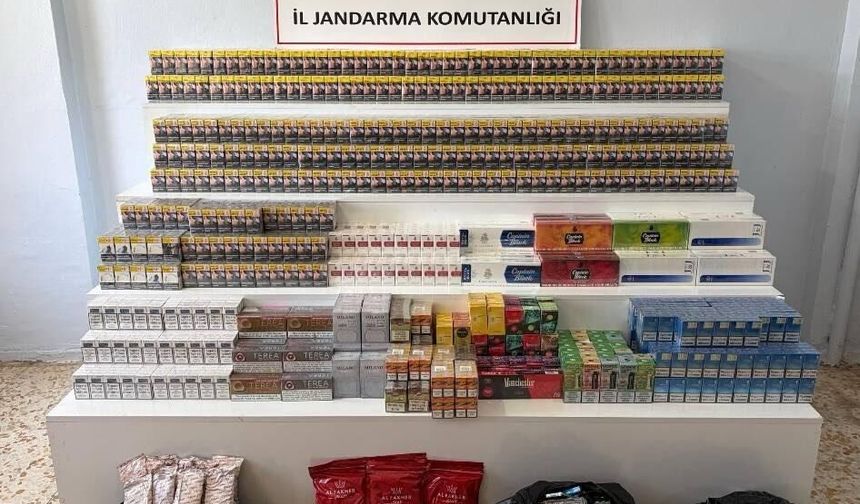 Şanlıurfa’da kaçakçılık operasyonu: Binlerce sigara ele geçirildi