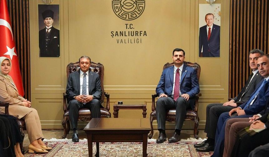 AK Parti’nin önemli isimleri Şanlıurfa’da!