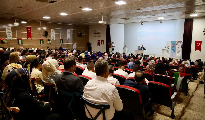 Şanlıurfa’da Filistin şehitleri anıldı! Duygu dolu anlar yaşandı