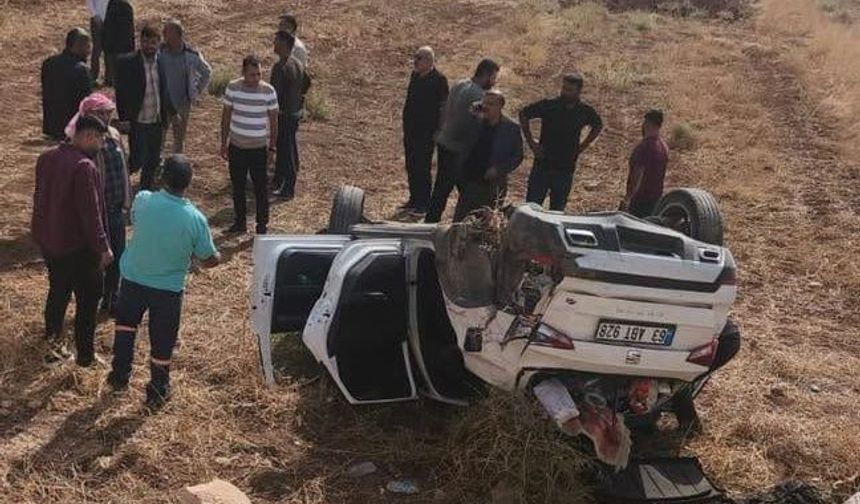 Şanlıurfa-Suruç Yolunda Feci Kaza! 2 Yaralı
