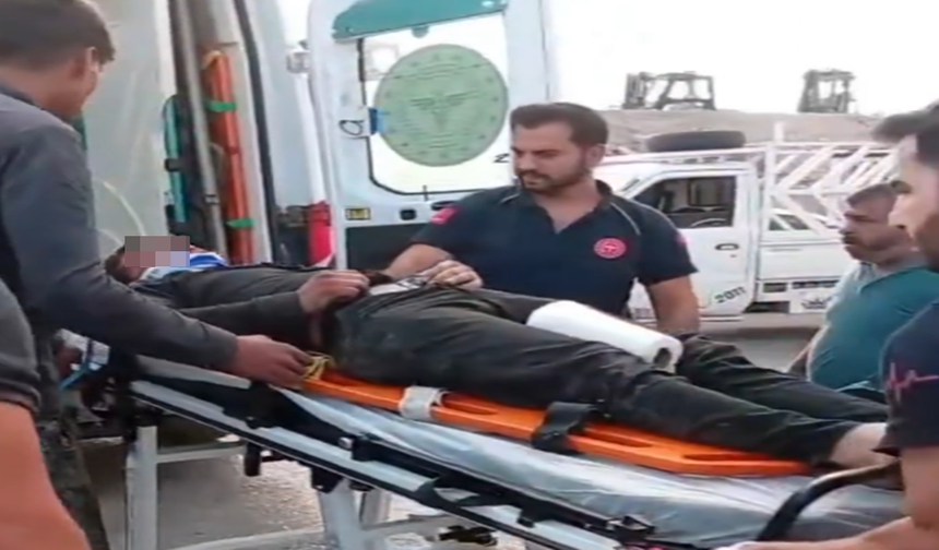 Eyyübiye’de ortalık bir anda karıştı! Motosiklet sürücüsü ağır yaralandı