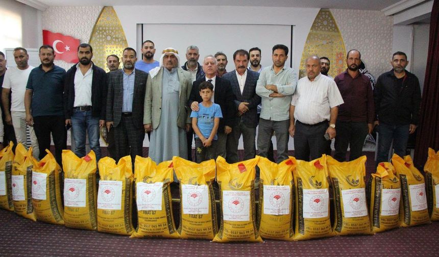 Şanlıurfa’da Üreticilere Kırmızı Mercimek Desteği