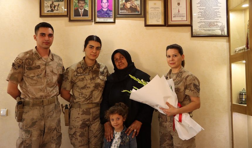 Şehit Kasım Aksoy Unutulmadı! Şanlıurfa Jandarmasından Vefa Ziyareti