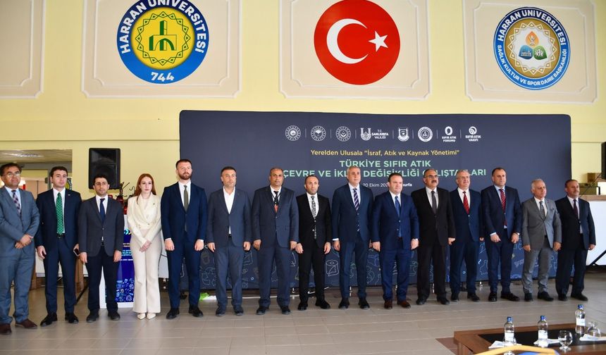 Şanlıurfa'da Sıfır Atık Çalıştayı düzenlendi