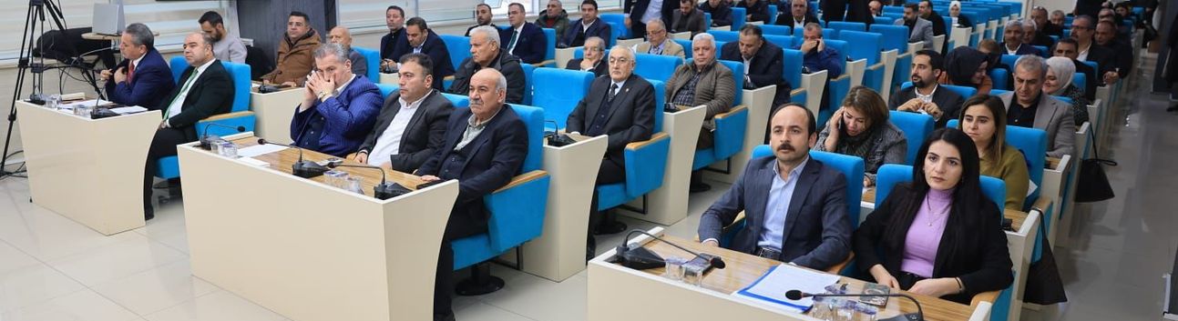 Şanlıurfa Büyükşehir Komisyon üyeleri belirlendi