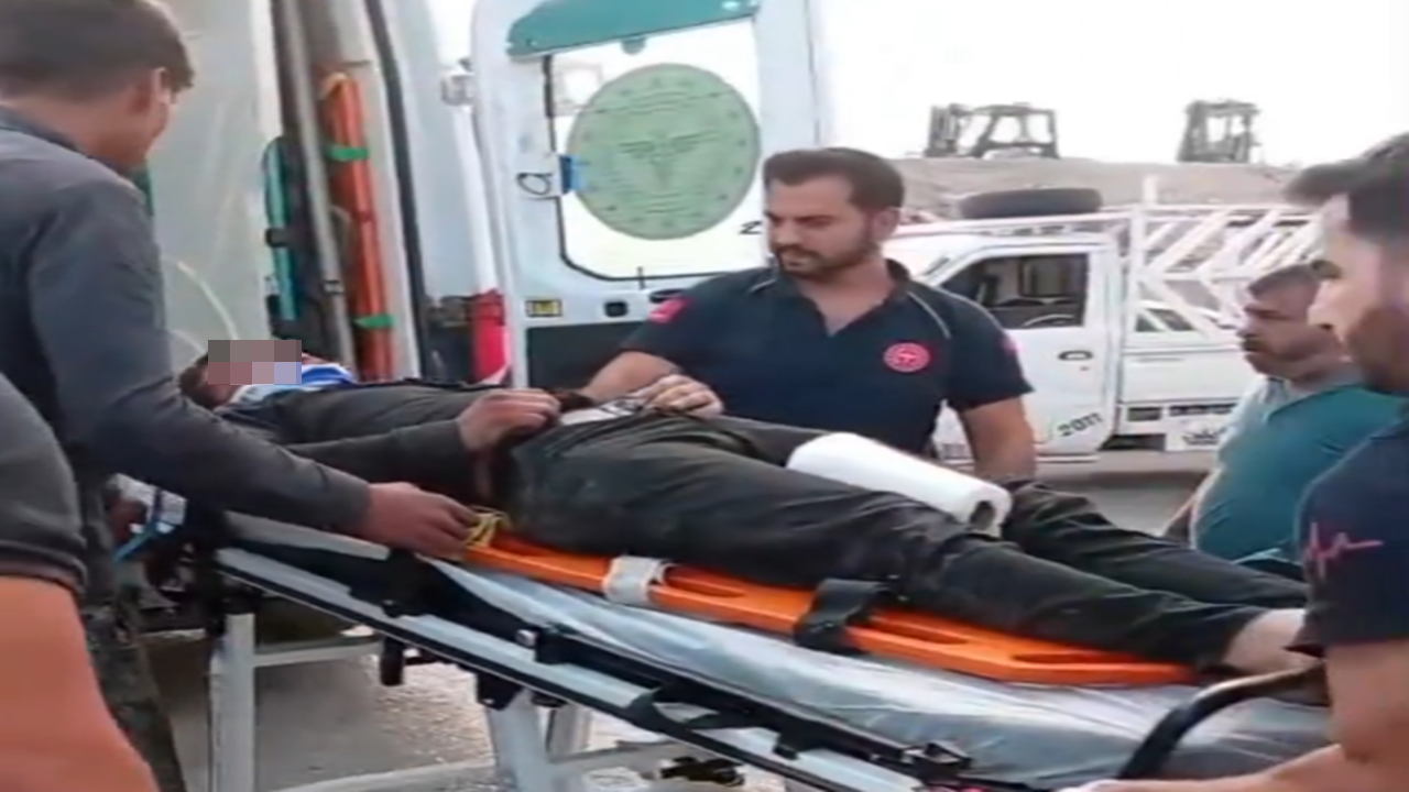 Eyyübiye’de ortalık bir anda karıştı! Motosiklet sürücüsü ağır yaralandı